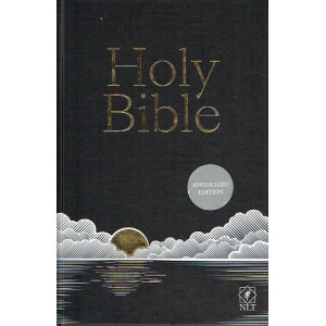 NLT Holy Bible Hardback Black